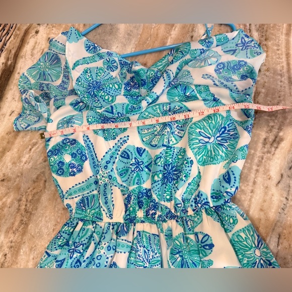 Women’s LILLY PULITZER For Target Sea Urchin ruffle dress- Size XS - Picture 6 of 10